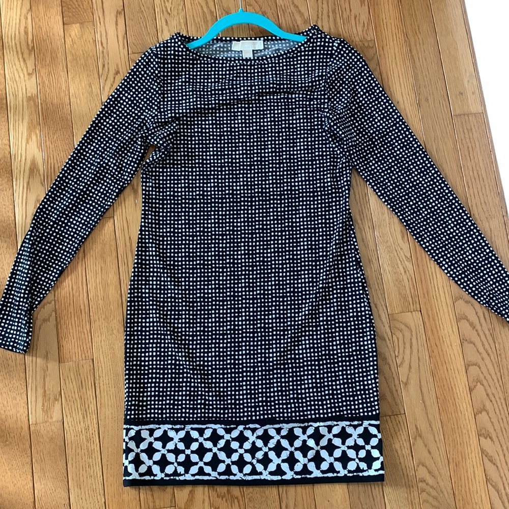 Michael Kors XS black and white dress